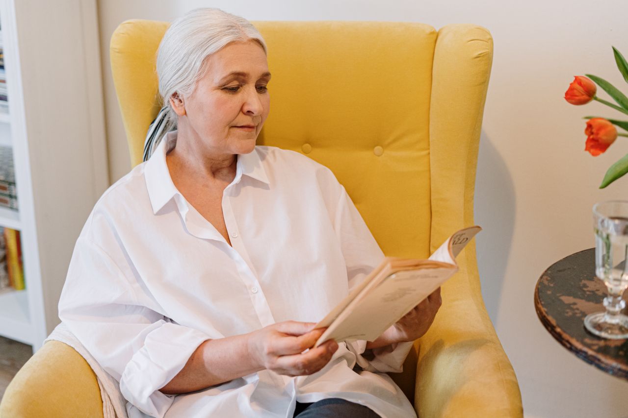 Older adult reading, representing age and LASIK candidacy